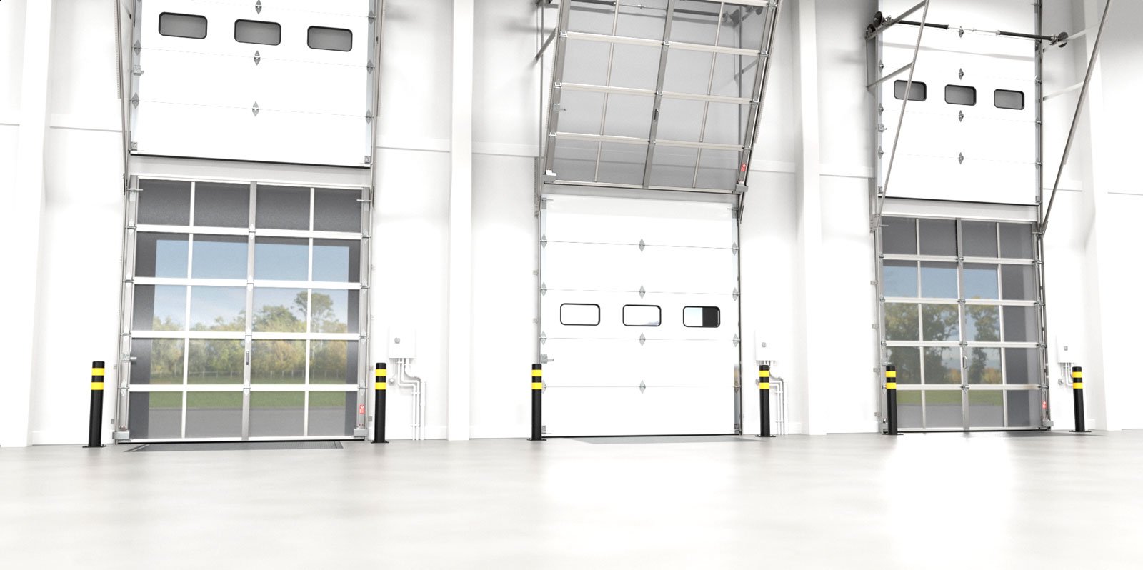The Bug Blocker® Screen Loading Dock Doors Rasco Industries