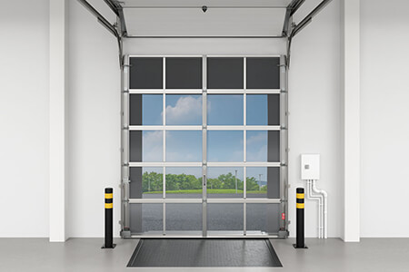 The Bug Blocker Loading Dock Screen Door